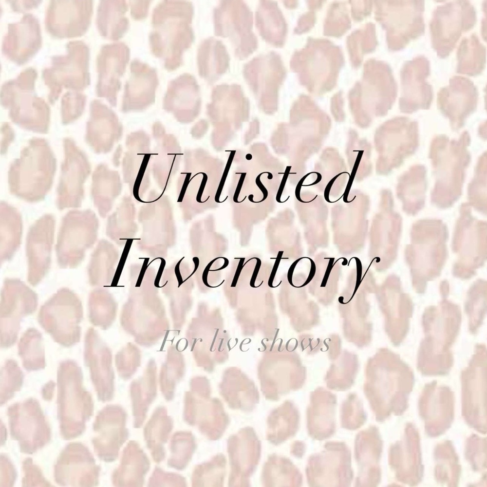 Unlisted Inventory for Live Shows